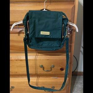 Samantha Brown Microfiber RFID Crossbody/travel bag 🌿